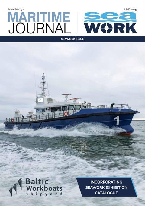 Maritime Journal Cover Seawork Edition 2025png