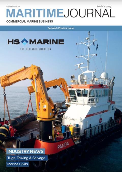Maritime Journal Cover February 2023