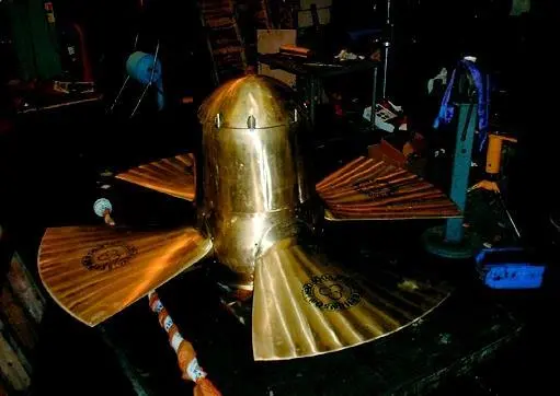 European Diplomats damaged Kawasaki bowthruster propeller, completely restored by Stephenson Marine