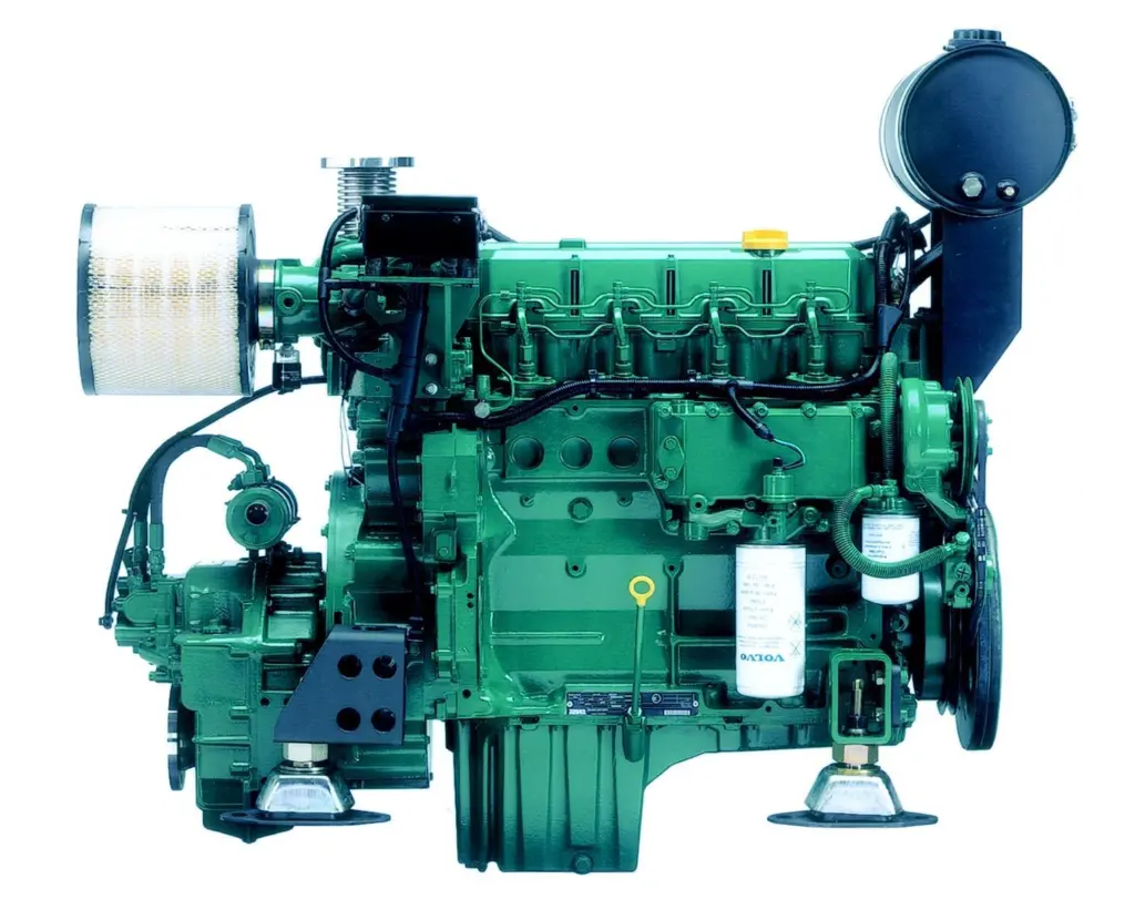 The new Volvo Penta D5A T features over-dimensioned crankshaft bearings to provide vibration-free operation.