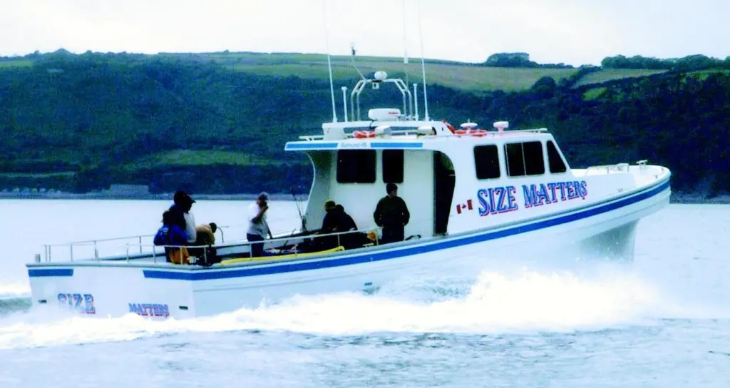 Size Matters has a massive 22by 15 deck space, making it an excellent fishing platform.