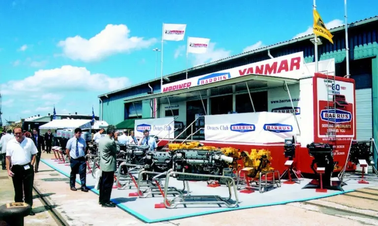 The vast range of marine engines supplied by E.P Barrus is backed up by top notch training for the technicians who work on them.