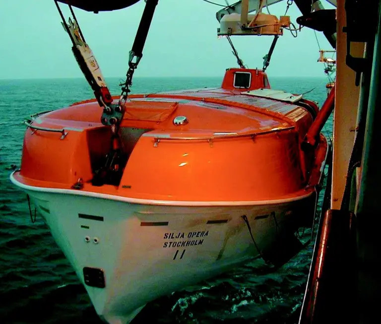 The Silja Operas lifeboat requirements have kept Schat-Harding busy recently.