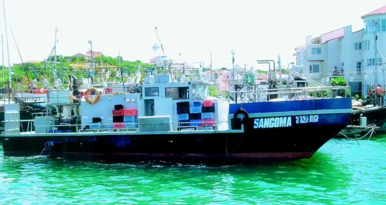 Sangoma has been repowered with twin Perkins sabre M215C engines.