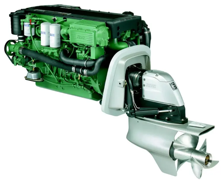 Volvo Pentas new D6-350 DPR sterndrive unit will take fast rescue craft to speeds approaching 60 knots.
