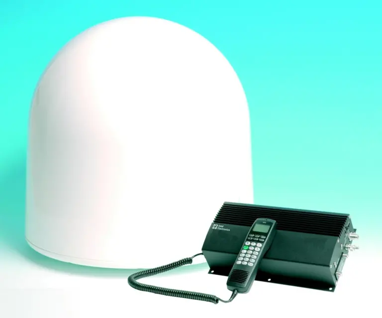 The new F33 system makes satcom more accessible for workboats.