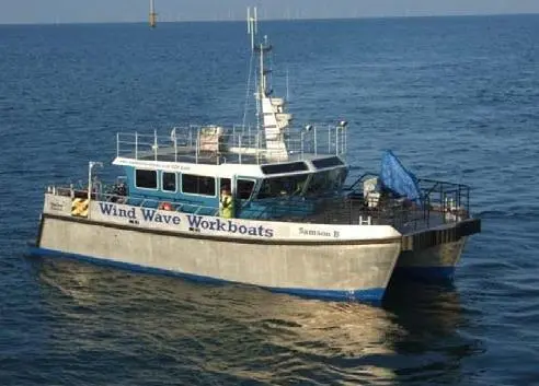 ‘Samson B’ is the latest Lyme Boats newbuild to be equipped with stern gear from Clements Marine.