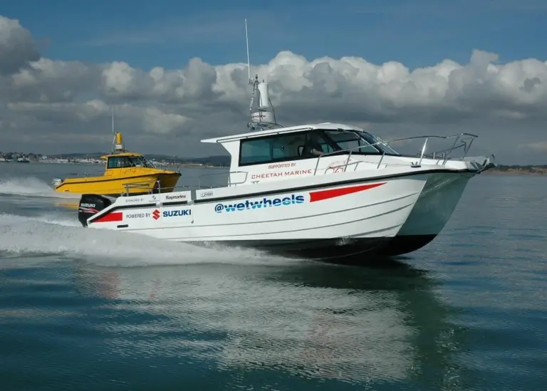 Wetwheels is MCA coded Category 2 for up to ten people, including three wheelchairs, and can be controlled by a skipper in a wheelchair at the helm.