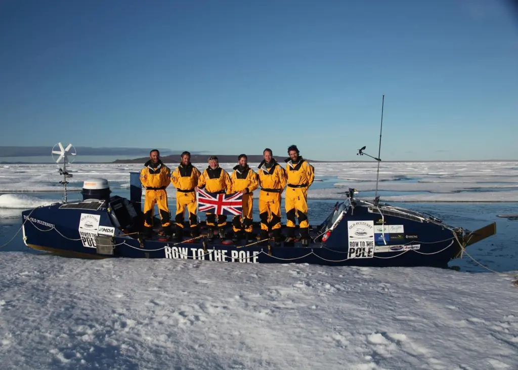 The Old Pulteney Row to the Pole expedition team recently completed their successful four week voyage.