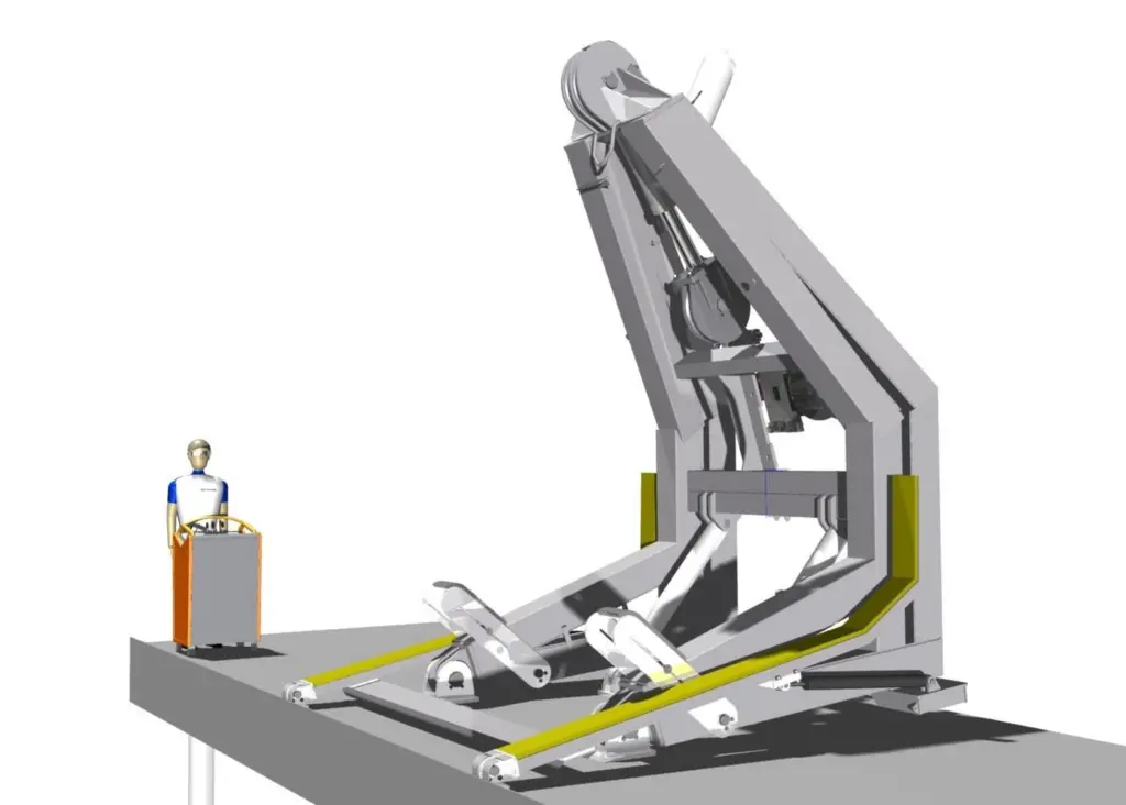The PLAR-6500 davit for Austal patrol boats.
