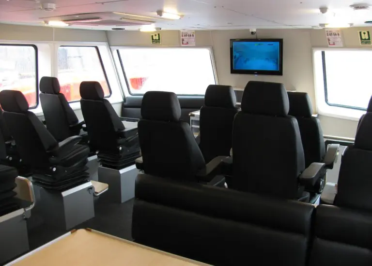 Spacious and comfortable passenger accommodation