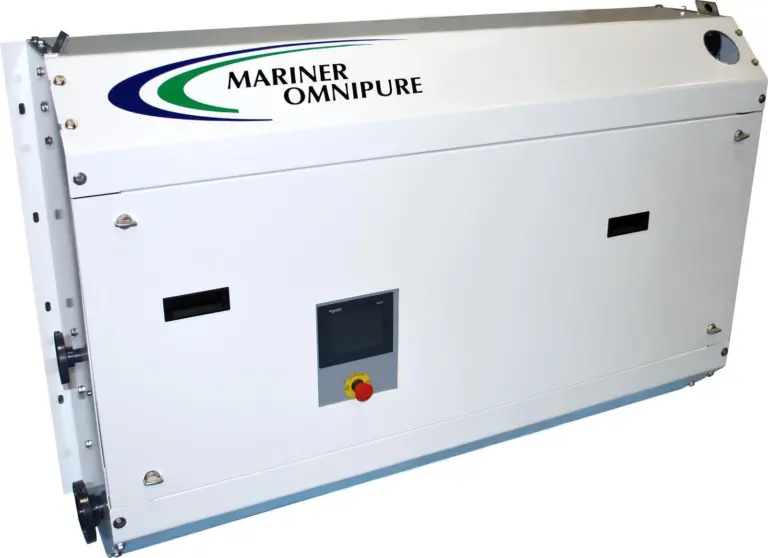 The Mariner Omnipure Series M55 on board waste water treatment system makes its UK debut at Seawork 2013