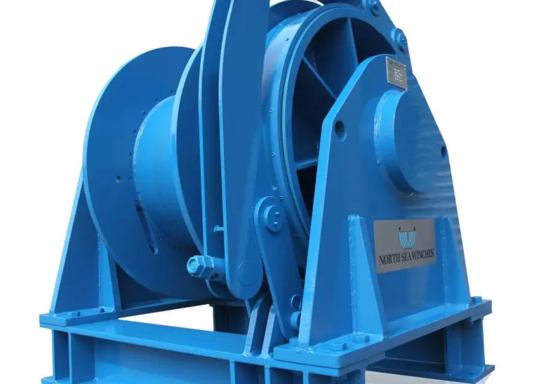 Hydraulic and electric winches from North Sea Winches
