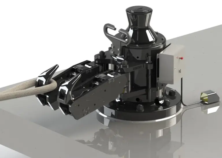 Models with an SWL of 60 tonnes and higher are also available with integral capstans, if required