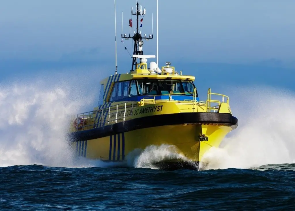 The Amethyst is operated by Sima Charters