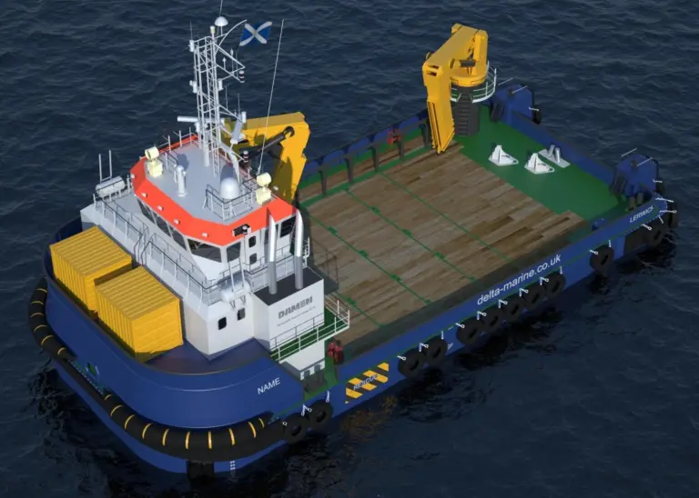Damen’s new RSV3315 design for Delta Marine