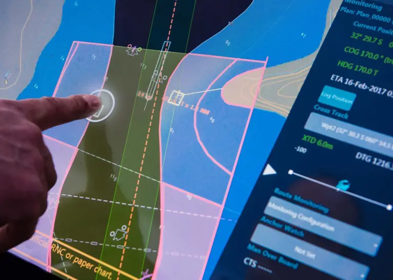 The SEALL operating system enables faster and easier access to critical navigation information