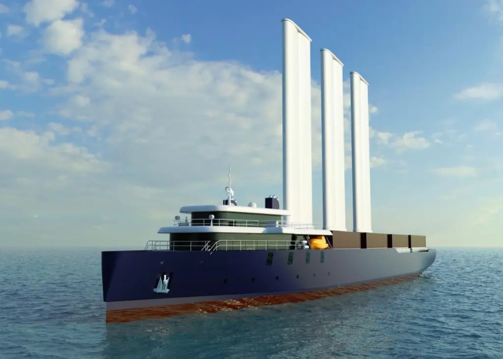 Oceanwings adapts its angle of incidence to the vessel’s point of sail to ensure optimal propulsion