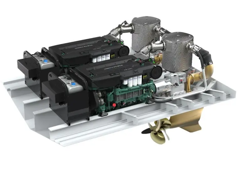 Volvo Penta’s IMO Tier III solution for Volvo Penta Inboard Performance System (IPS)