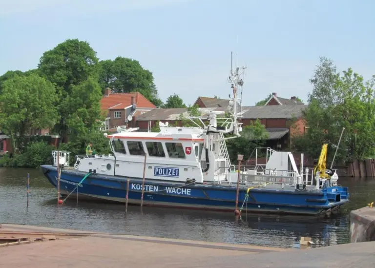 Emden police boat W2 at Diedrich