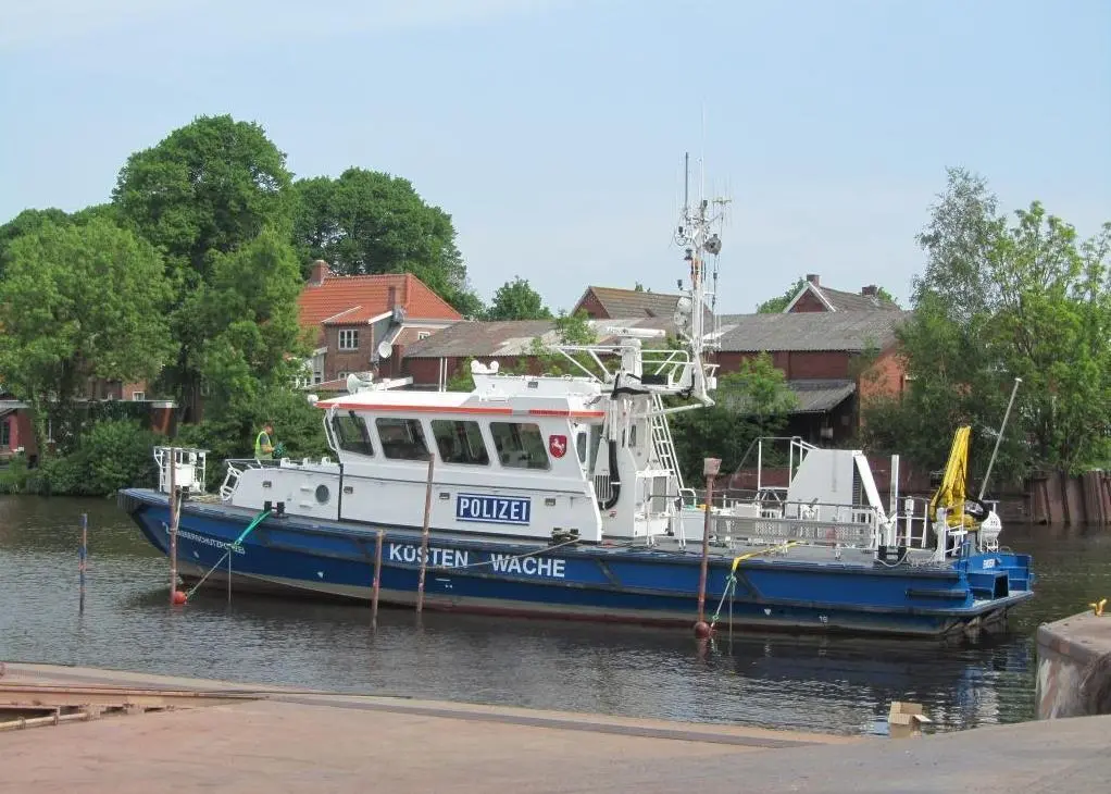Emden police boat W2 at Diedrich