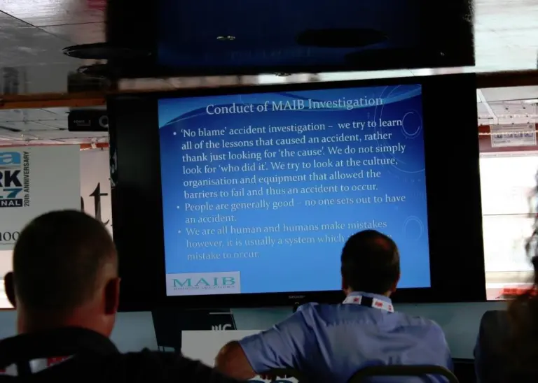 The MAIB began by stating its rules of engagement