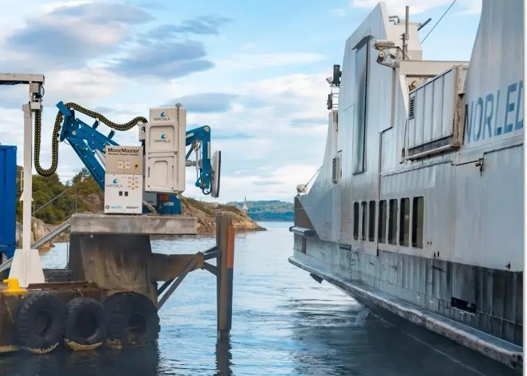 Wärtsilä's wireless charging system is the first in the world to operate successfully with a coastal ferry