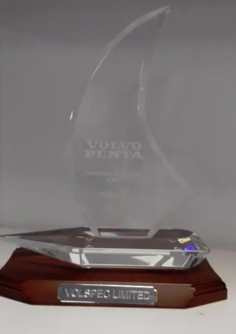 Volspec Ltd is the only Volvo Penta Centre in the UK to have won this award twice