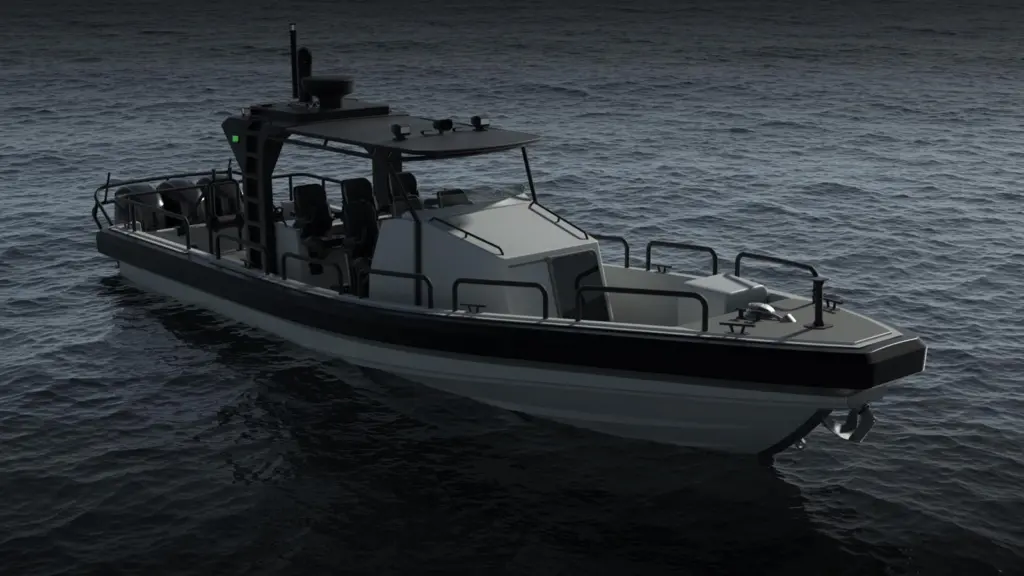 The 12m, Munin S1200 has a lightweight design, the loaded displacement only coming to 7,230kg