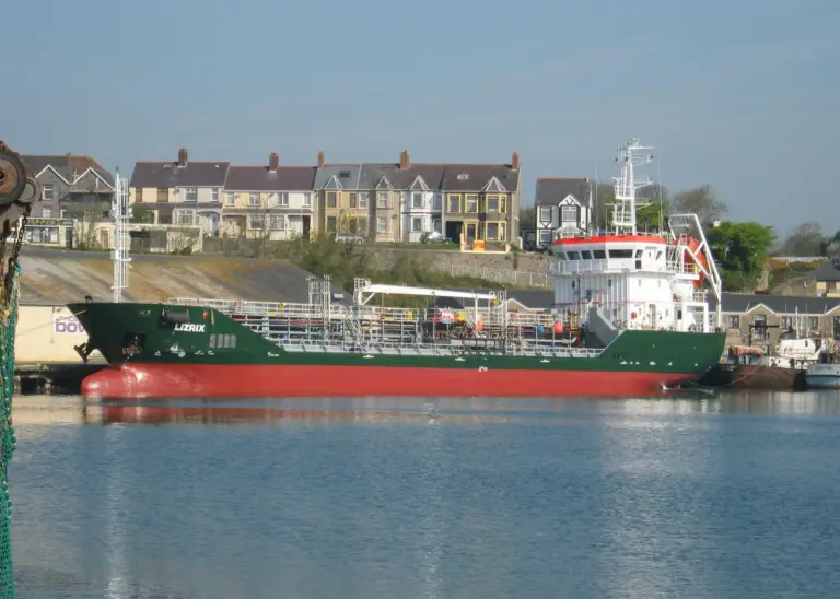 World Fuel Services’ new 2200cbm capacity cargo vessel 'Lizrix' Photo: WFS