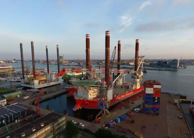 'Brave Tern' at Damen Shiprepair Amsterdam