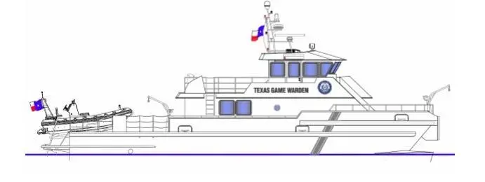 80’ Teknicraft hydrofoil-assisted catamaran