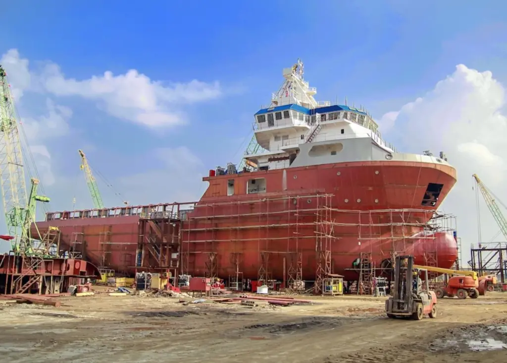 Wireless fire alarms are key in vessel repair and build