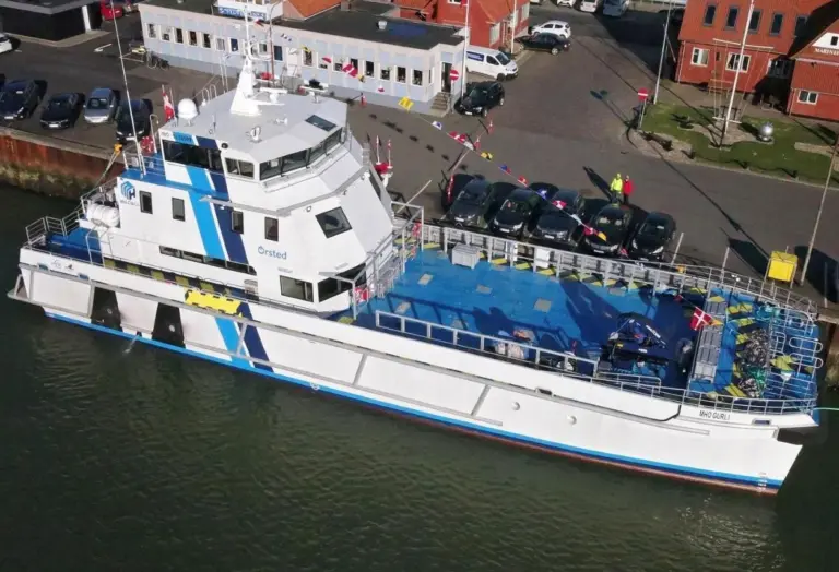 The two vessels will operate for Orsted in their Hornsea Project One offshore wind farm