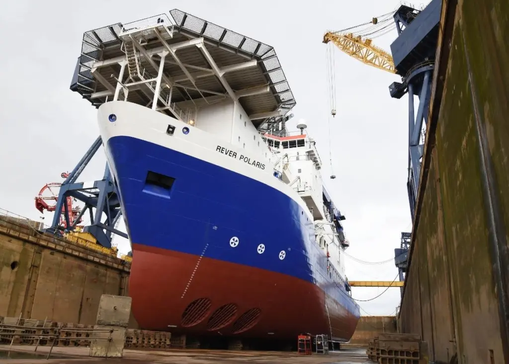 Rever Offshore’s diving support vessel 'Rever Polaris'