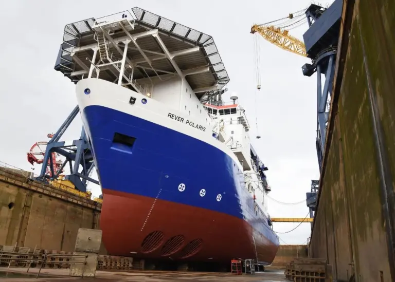 Rever Offshore’s diving support vessel 'Rever Polaris'