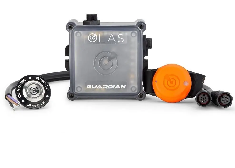 Each time the engine ignition is switched on, Olas Guardian scans the nearby area for 30 seconds, and automatically connects all working tags within range
