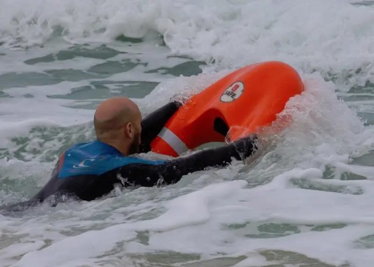 Ocean Safety’s USAFE remote controlled motorized horseshoe lifebuoy