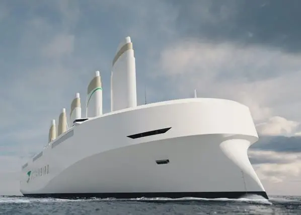'Oceanbird' will have five 80-metre (262 feet), fully rotational wing sails