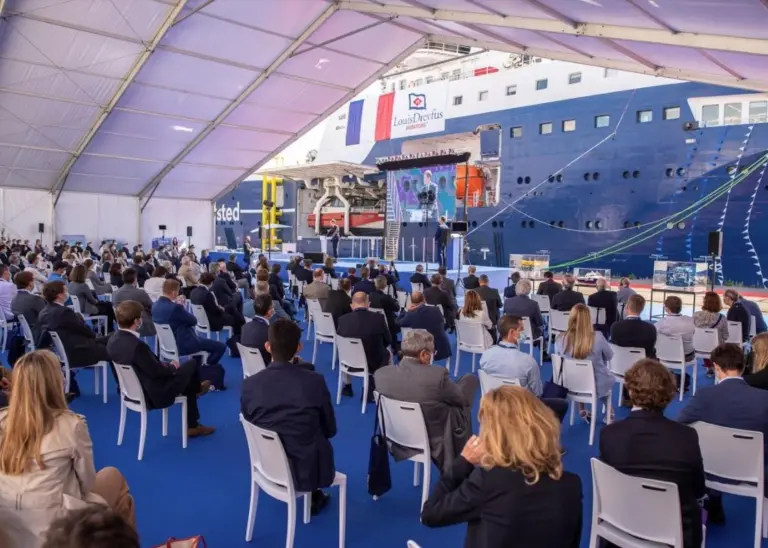 Naming ceremony of 'Wind of Hope'