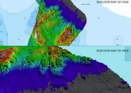 W3P requires only a power connection to provides real-time 3D bathymetry mapping of the seafloor