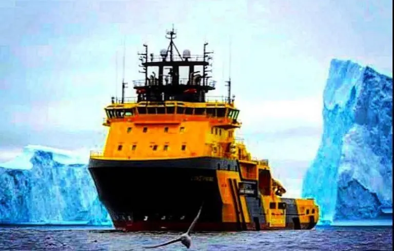 Loke Viking ice-class anchor handling tug supply vessel