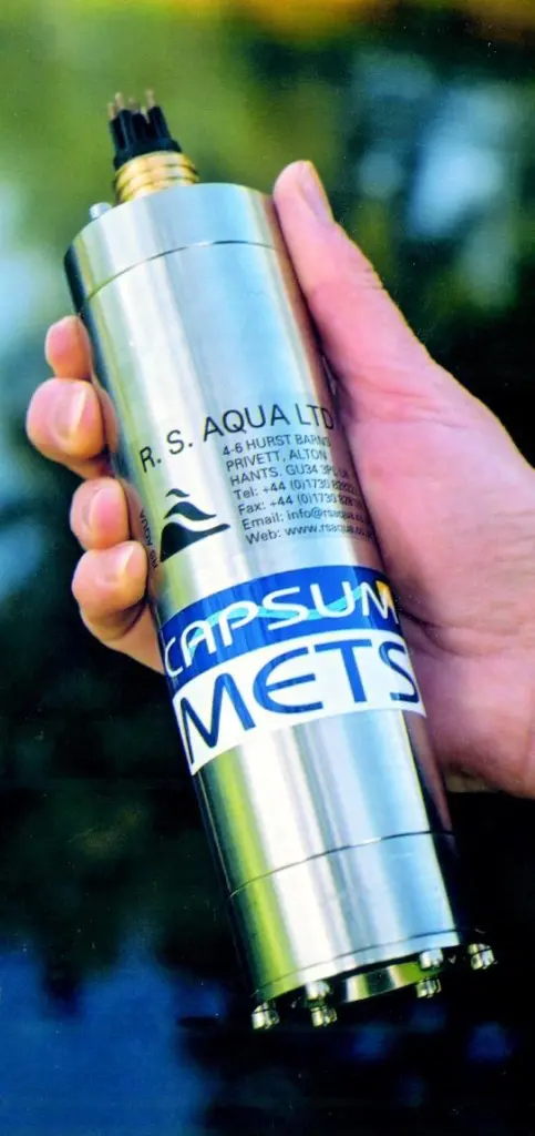 The new METS methane sensor.