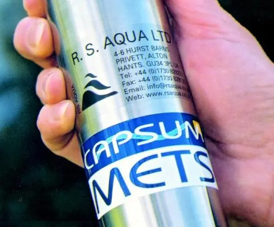 The new METS methane sensor.