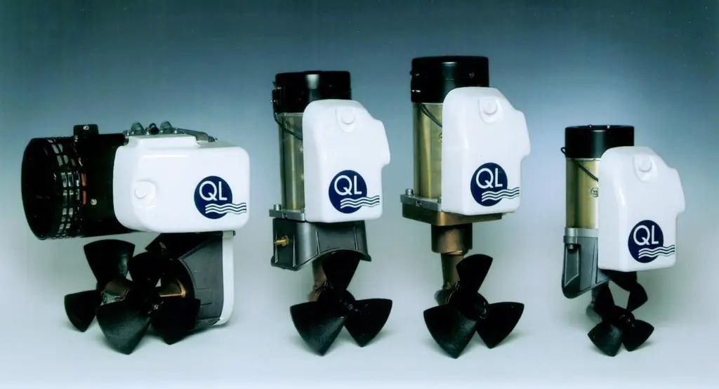 Volvo Penta has introduced a new range of QL hydraulically powered bow-and stern-mounted thrusters.