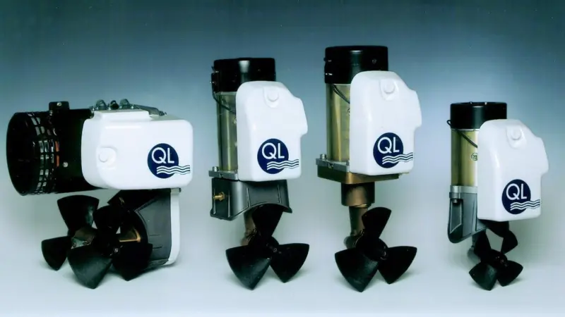 Volvo Penta has introduced a new range of QL hydraulically powered bow-and stern-mounted thrusters.