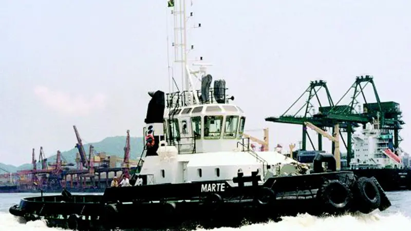 The harbour tug Marte has a 1,285kW Deutz 628 driving Schottel propulsion.