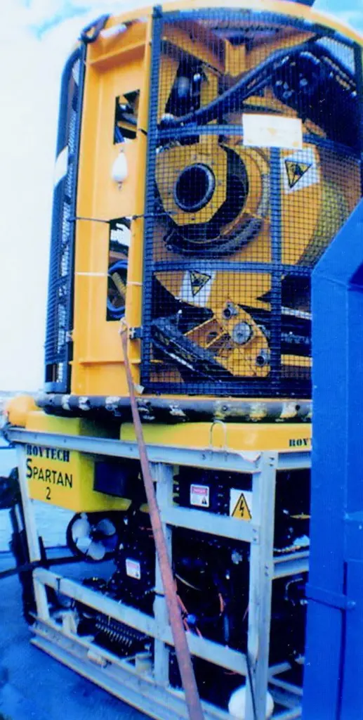 The Rovtech Spartan ROV.