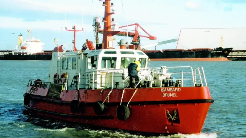 A new survey equipment and software package fitted to the Isambard Brunel includes a Compact Motion Sensor from TSS (UK) which enables the 20m vessel to work in severe sea conditions in the Bristol Channel.
