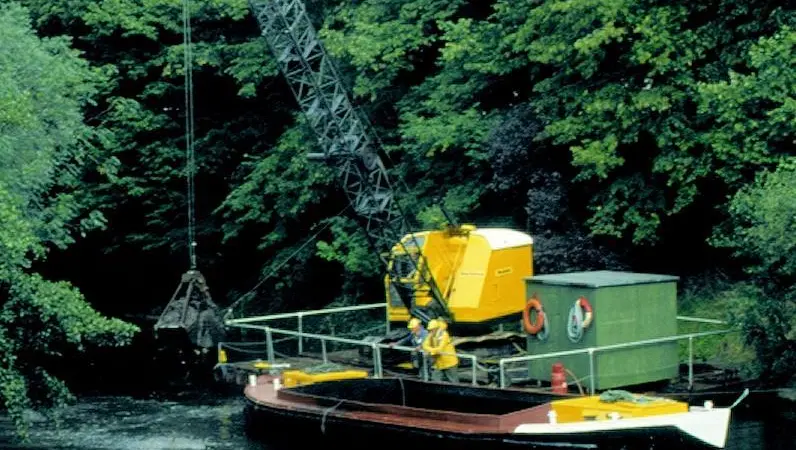 Dredging on the Wensum will continue through 2002.